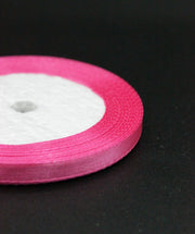 Panglica Saten, 7mm, Fucsia, (Rola-23m)