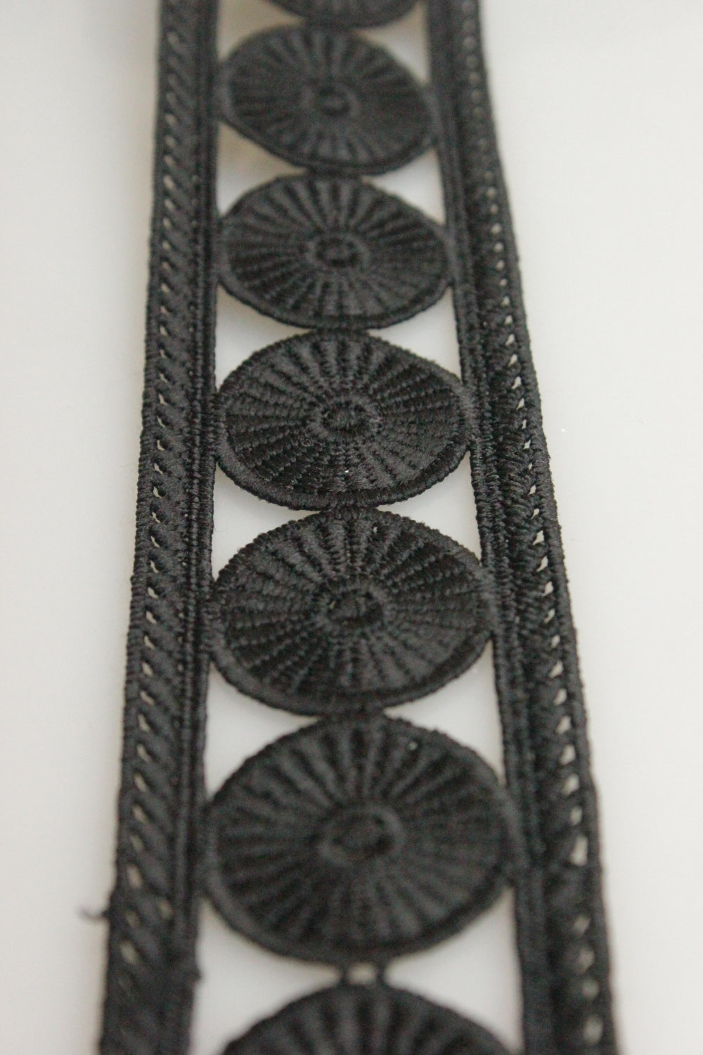 Pasmanterie 40mm, Negru