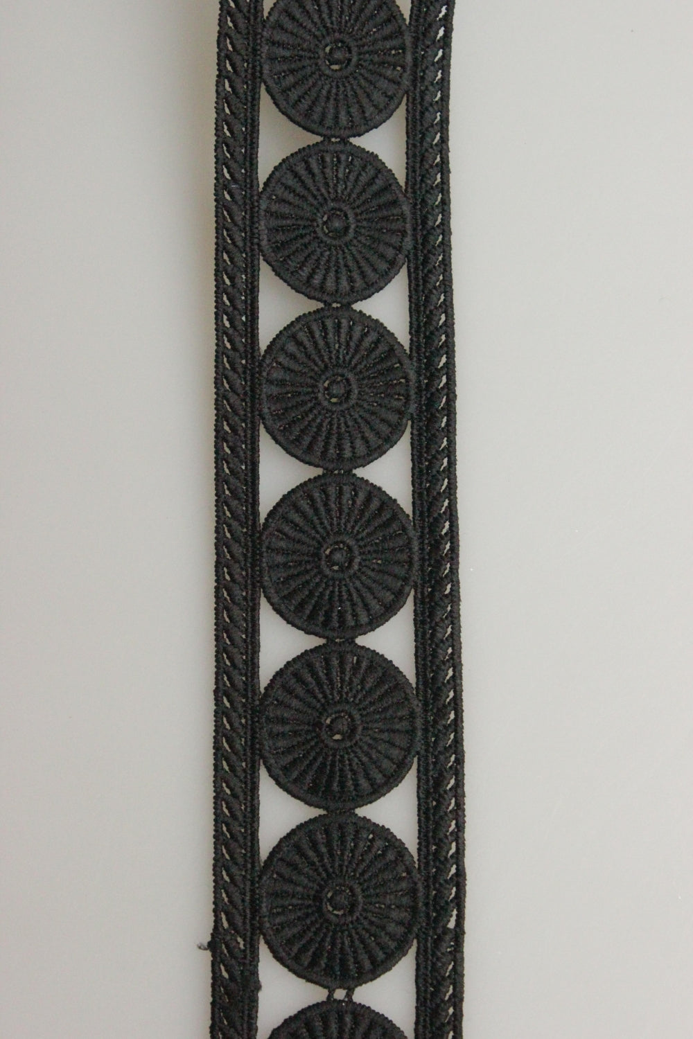 Pasmanterie 40mm, Negru