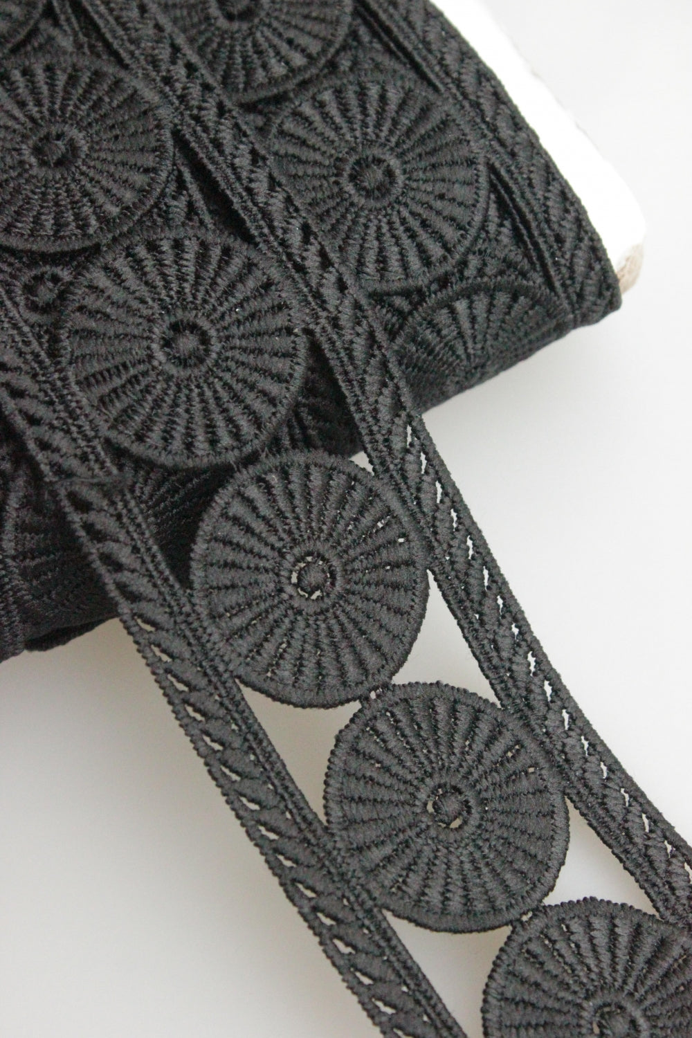 Pasmanterie 40mm, Negru