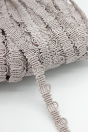 Pasmanterie Cu  Bride Elastice, Roz Prafuit, 10mm
