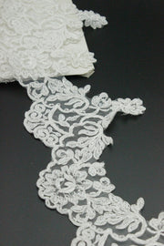 Pasmanterie Cu Margele, 14cm, Ivoire