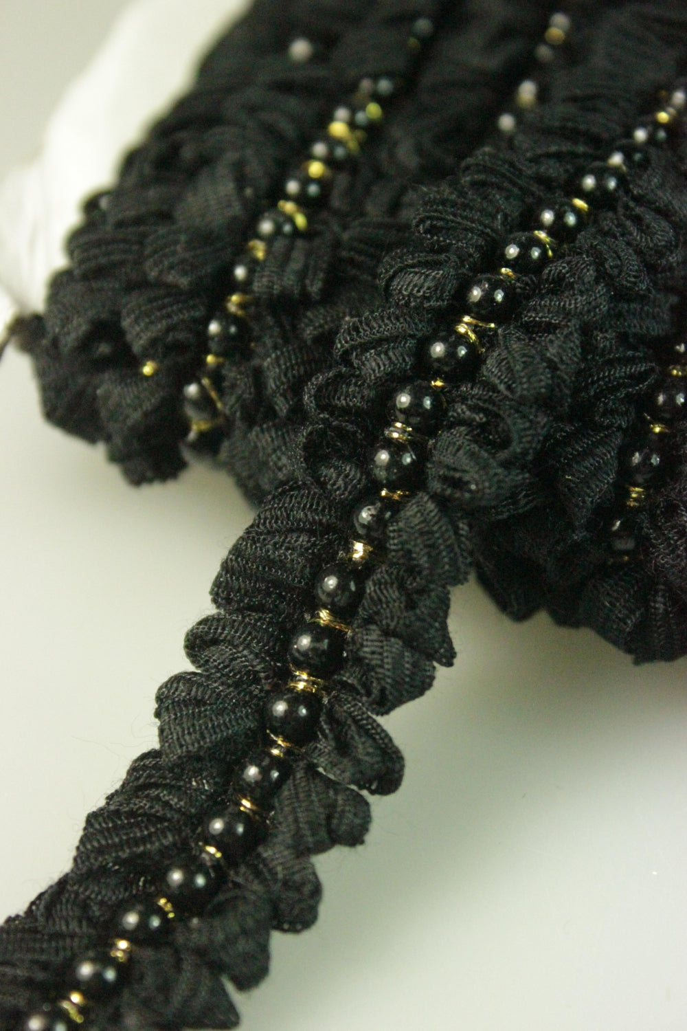 Pasmanterie Cu Margele, 20mm,Negru