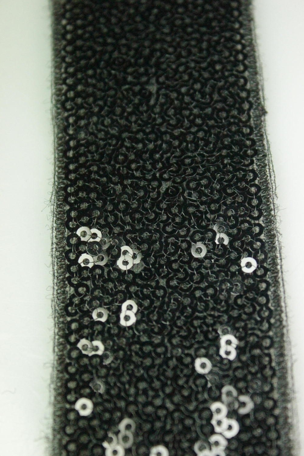 Pasmanterie Cu Paiete, 40mm, Negru