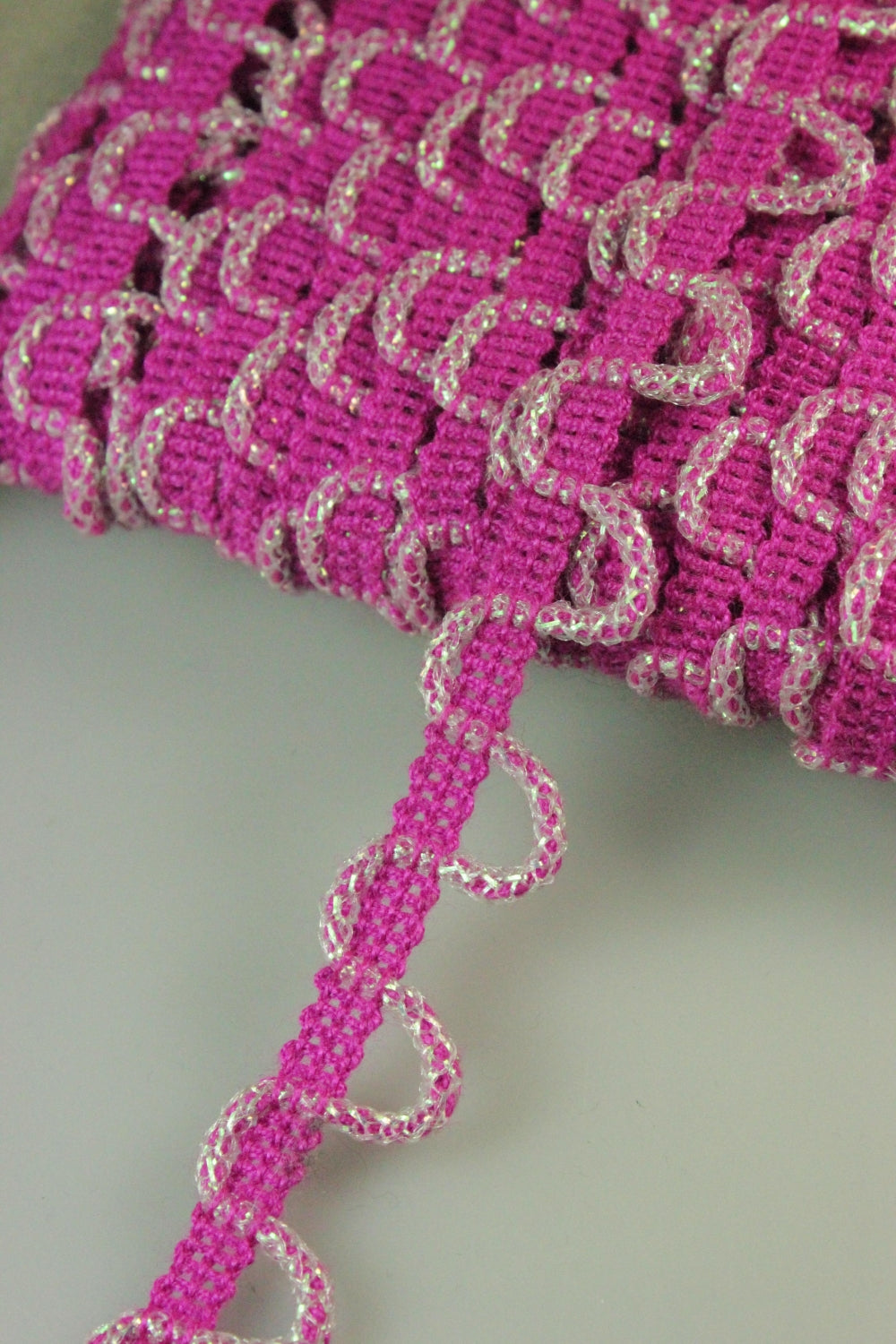 Pasmanterie Decorativa, 20mm, Fucsia