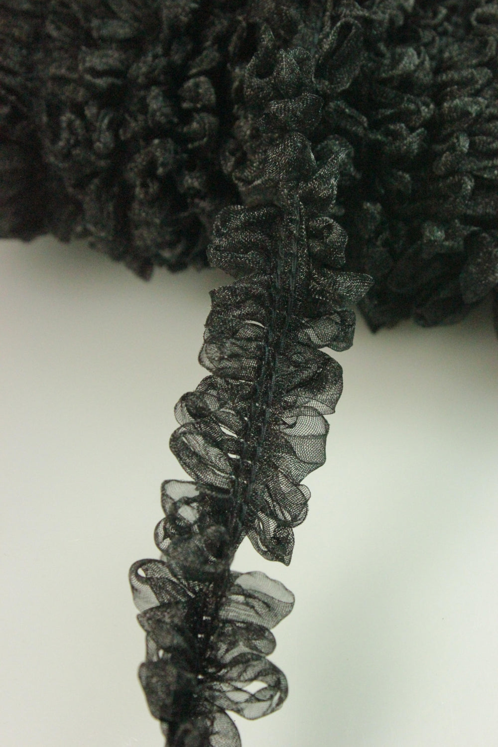 Pasmanterie Din Organza, Negru