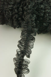 Pasmanterie Din Organza, Negru