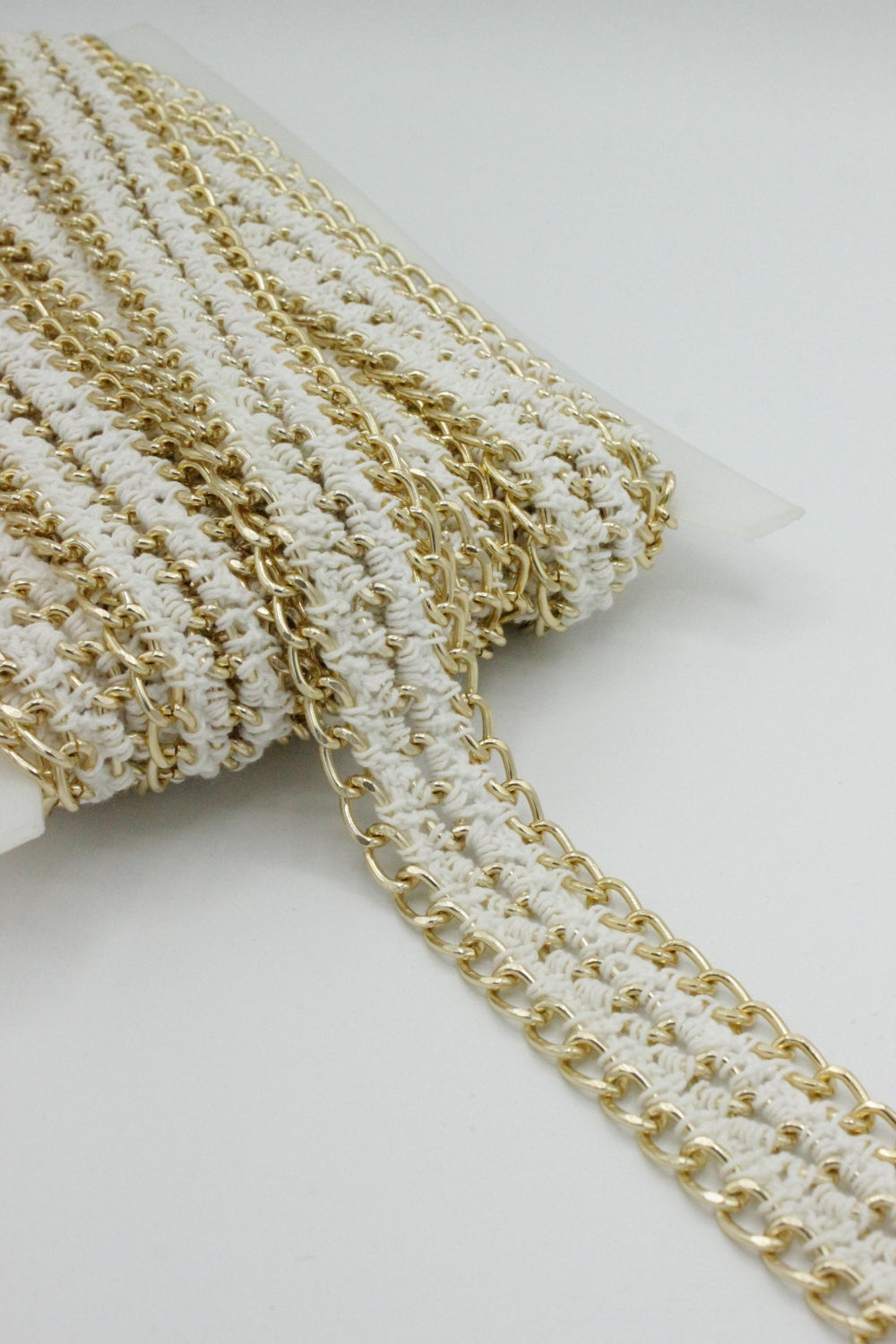 Pasmanterie Macrame Cu Lant Decorativ, 3cm