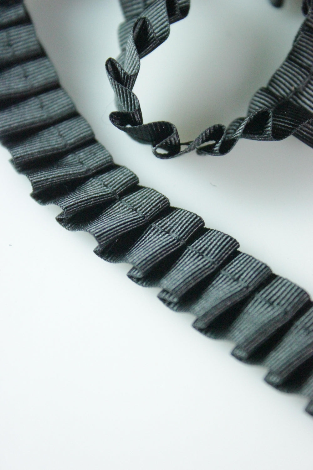 Pasmanterie Ripsata, Negru, 15mm