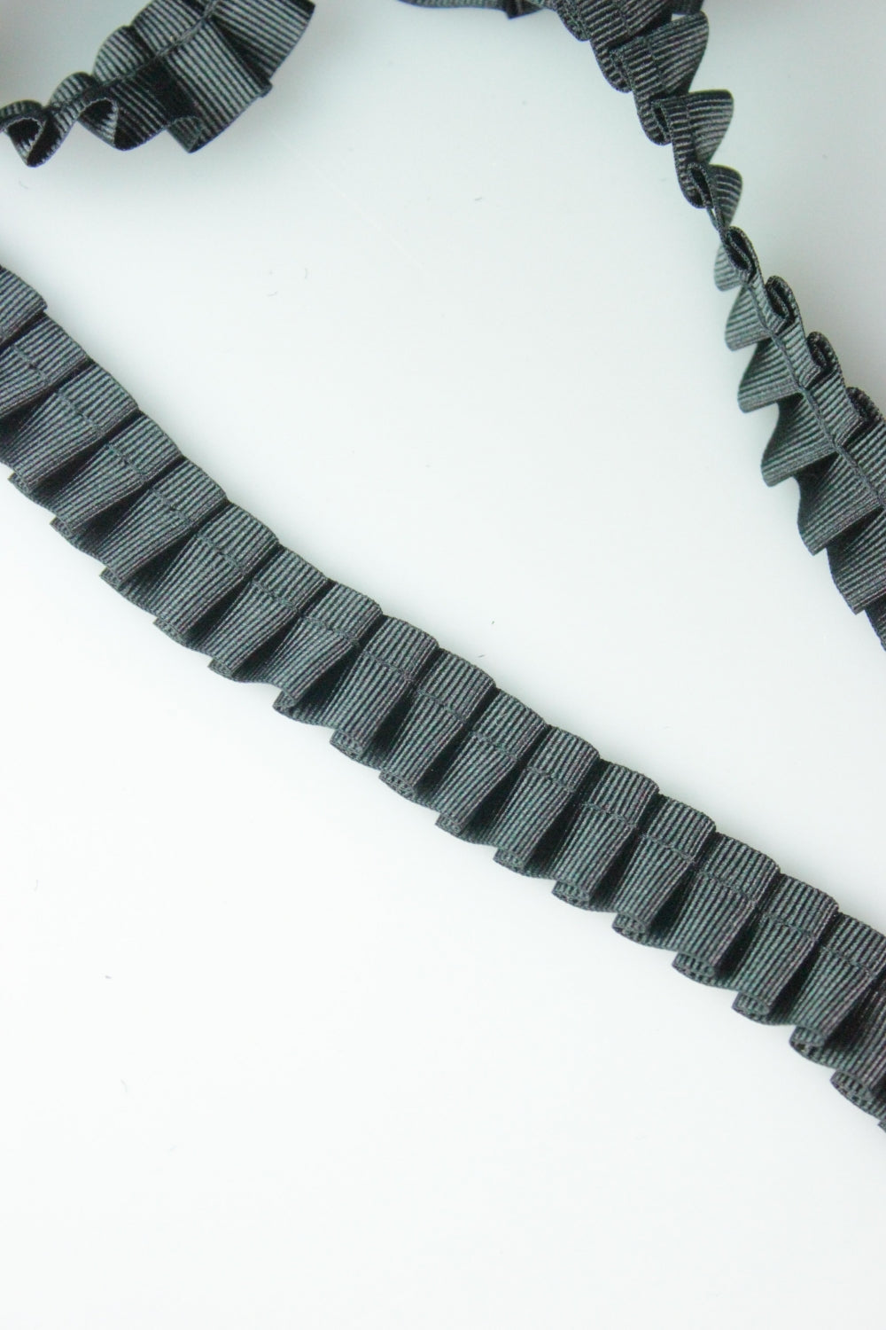 Pasmanterie Ripsata, Negru, 15mm