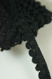 Pasmanterie Tricotata, 20mm, Negru
