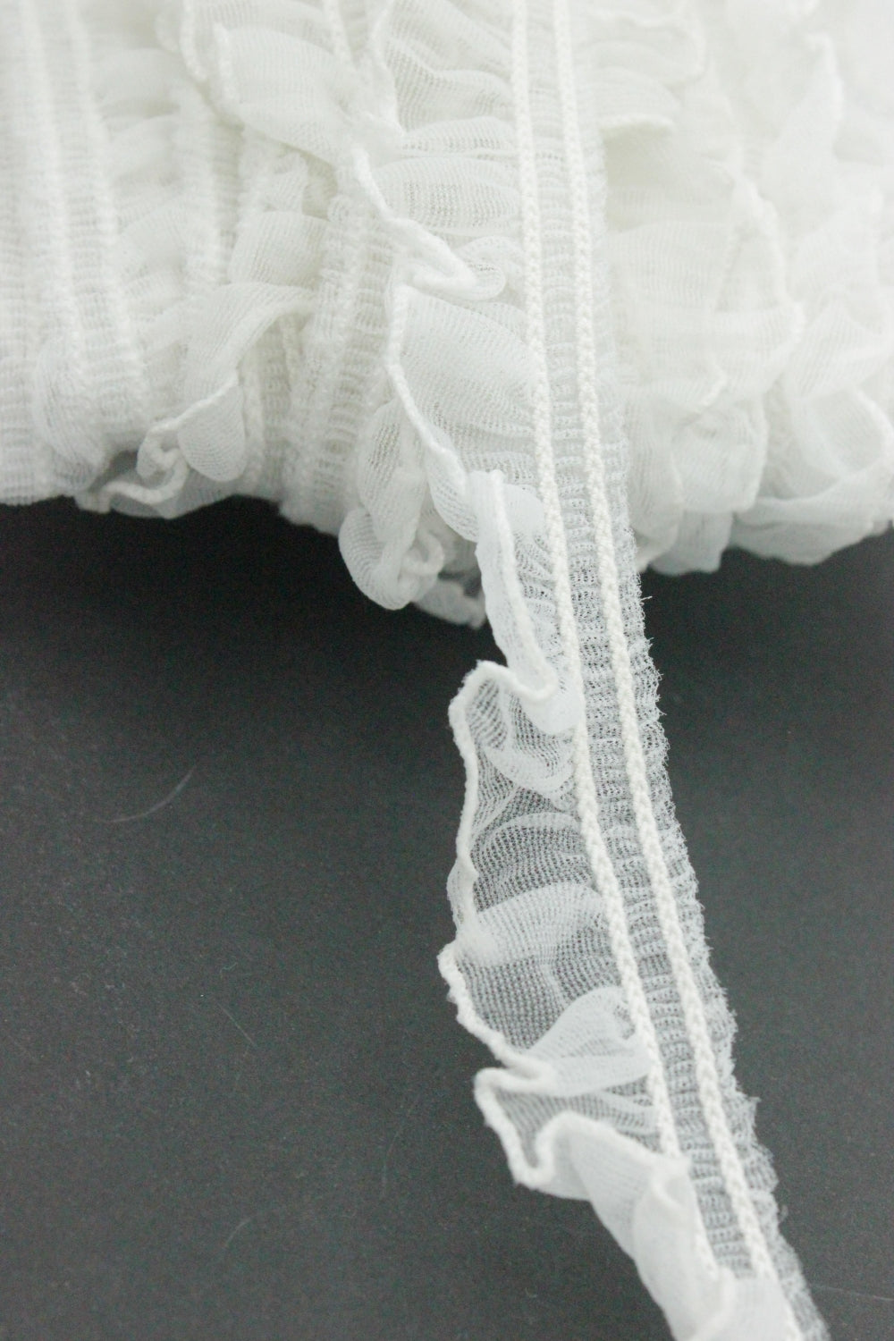 Pasmanterie Volan Elastica 25xmm, Ivoire