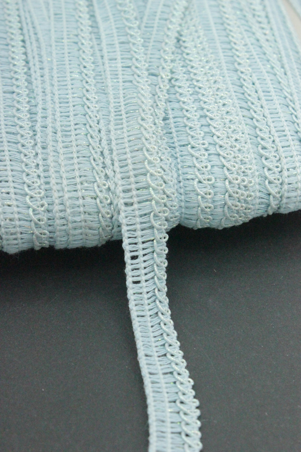 Paspoal Plat Usor Elastic 14mm, Turcoaz
