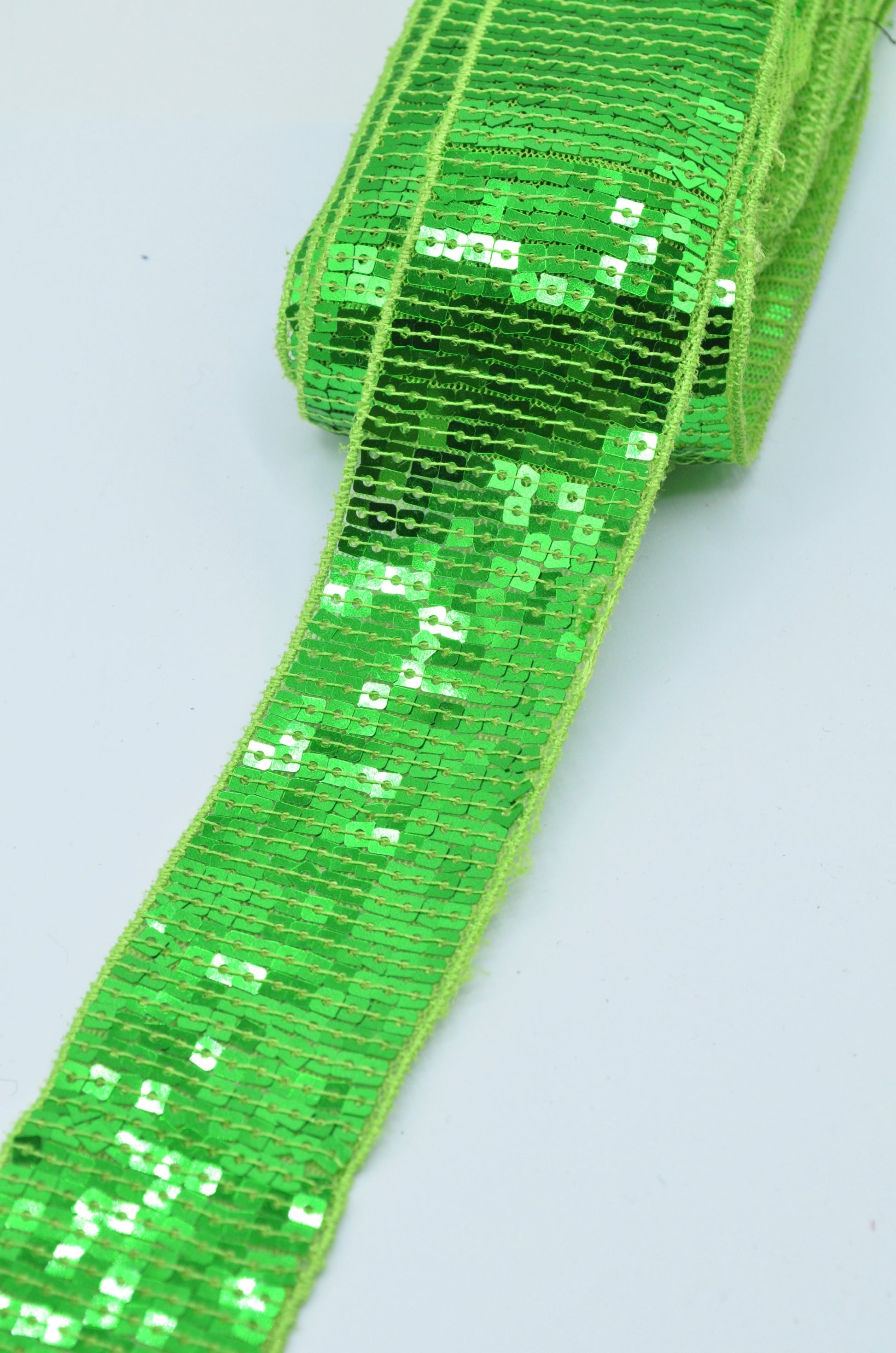 Pasmanterie Cu Paiete, 50mm, Verde