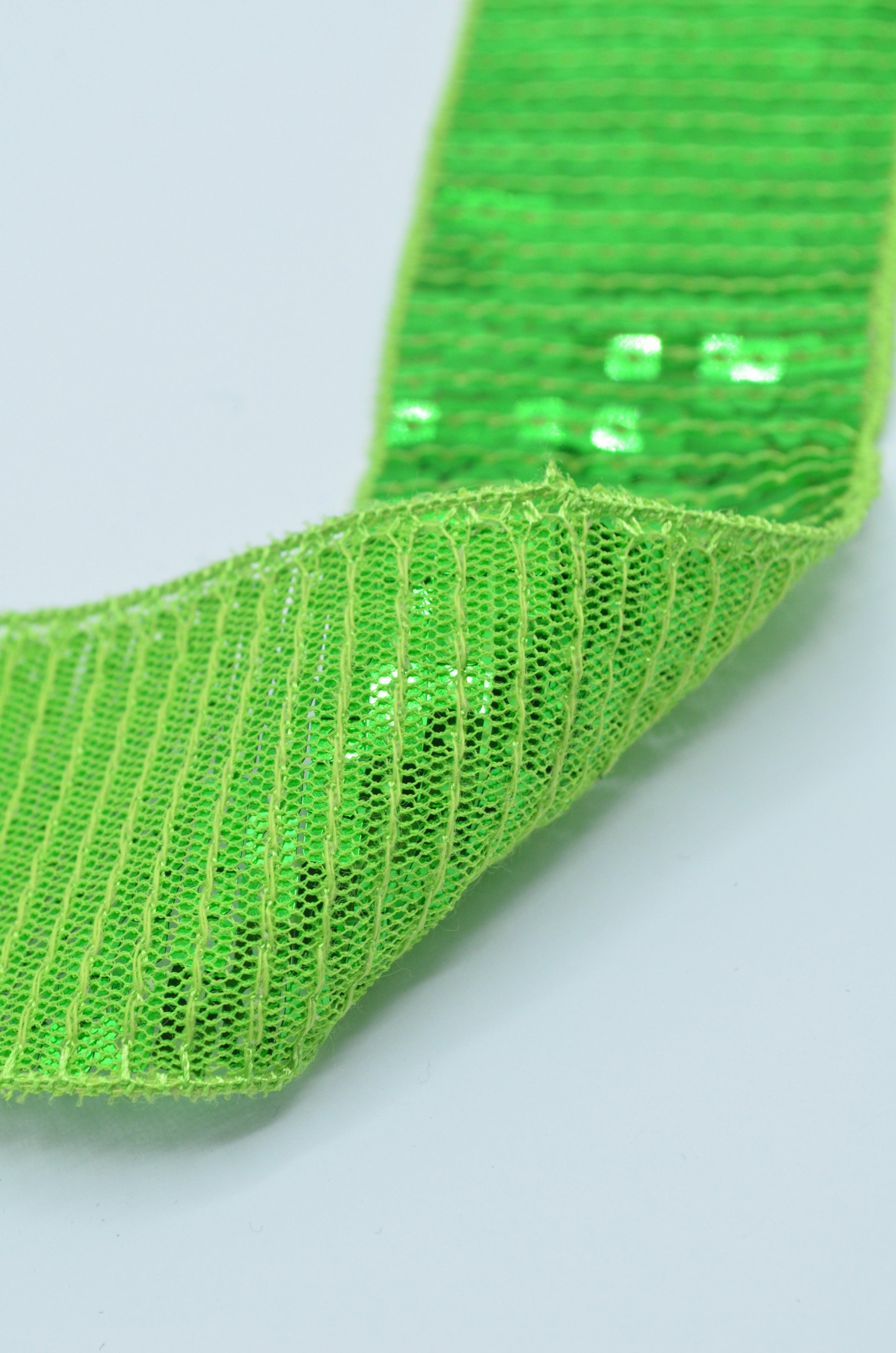 Pasmanterie Cu Paiete, 50mm, Verde