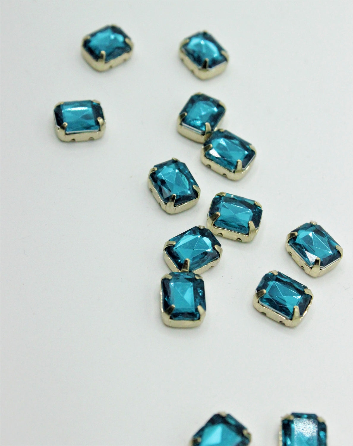 Pietre De Cusut, Turcoaz, 8x10mm
