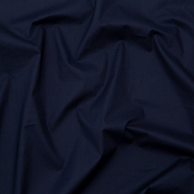 Poplin Bleumarin