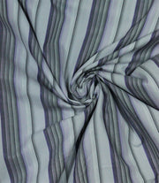 Poplin  Elastic Lila Cu Dungi Mov, Gri, Alb