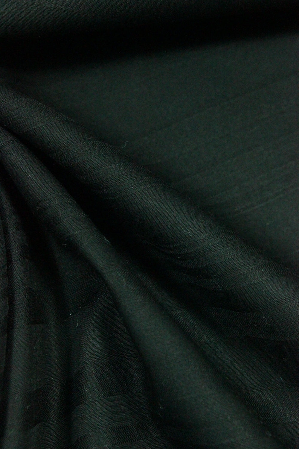 Poplin Negru Cu Model Dungi Satinate