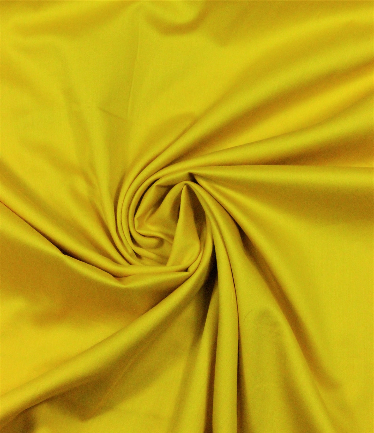 Poplin Satinat Cu Elastan, Galben