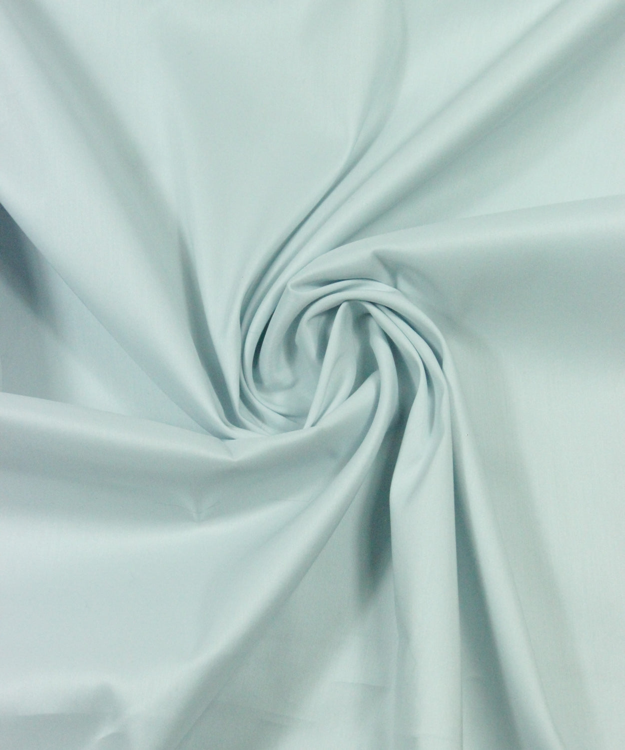 Poplin Satinat Elastic, Bleu