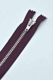 Fermoar Metalic 12cm, Mov Grena