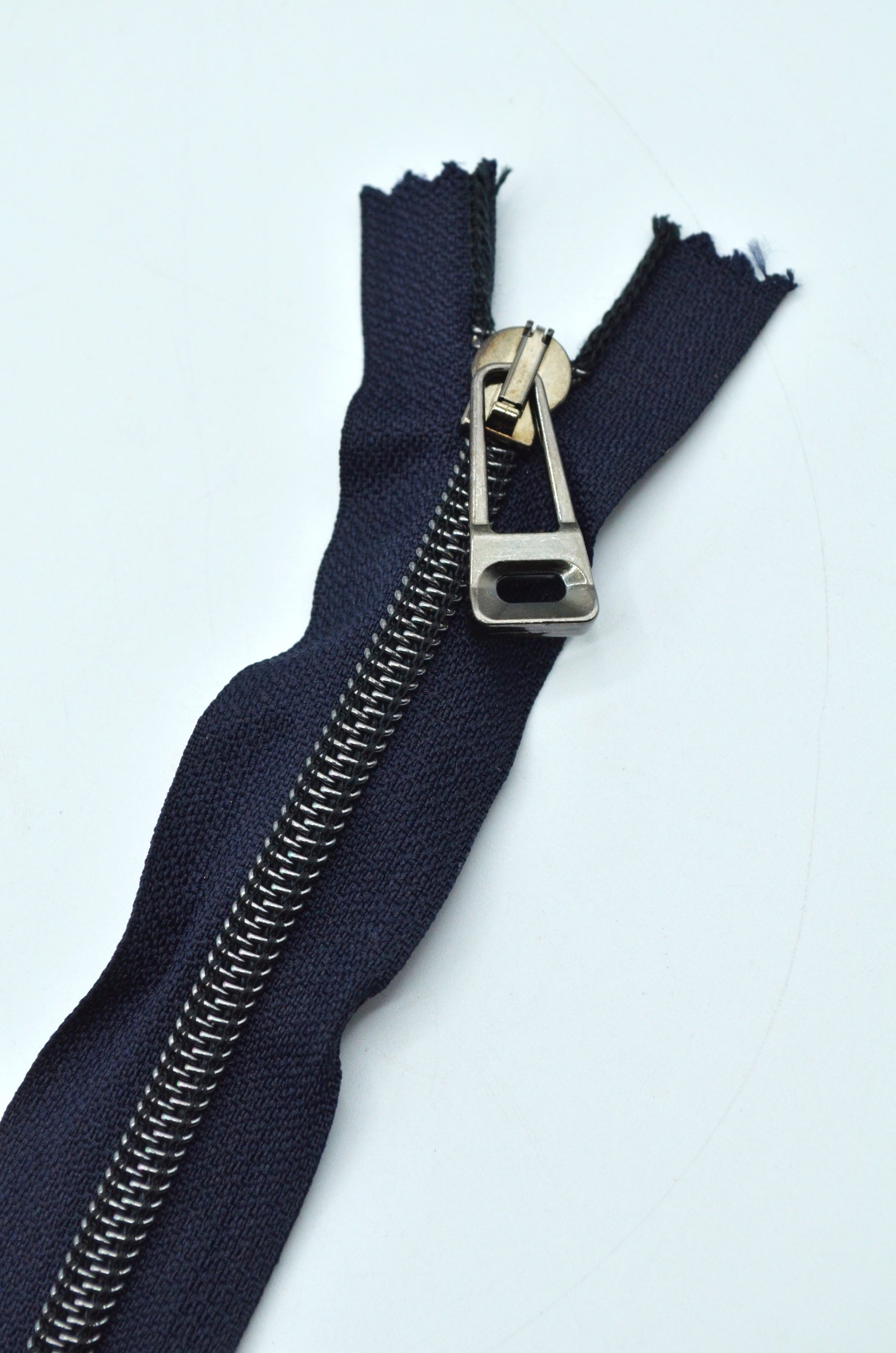 Fermoar De Plastic Spiralat 6mm Fix, 25cm Bleumarin