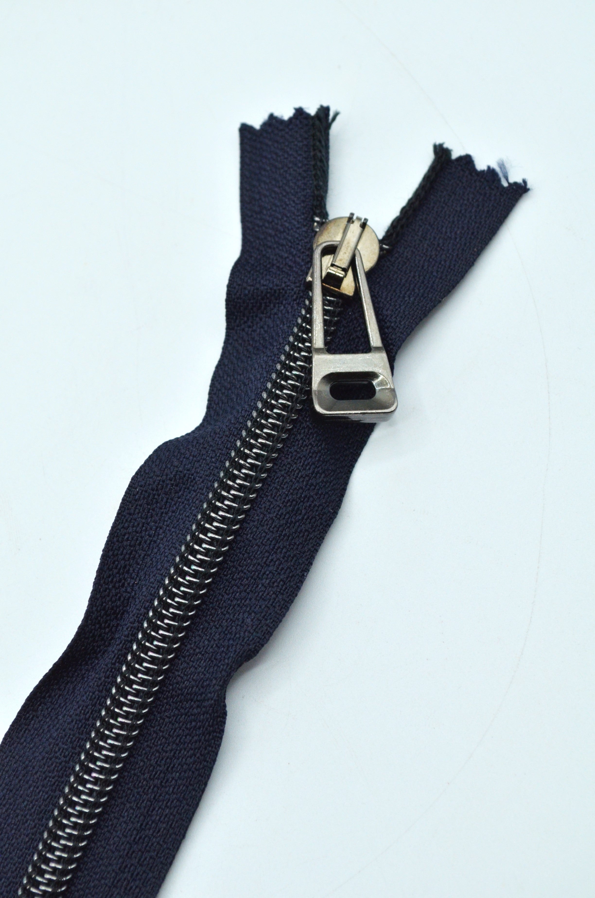 Fermoar De Plastic Spiralat 6mm Fix, 25cm Bleumarin