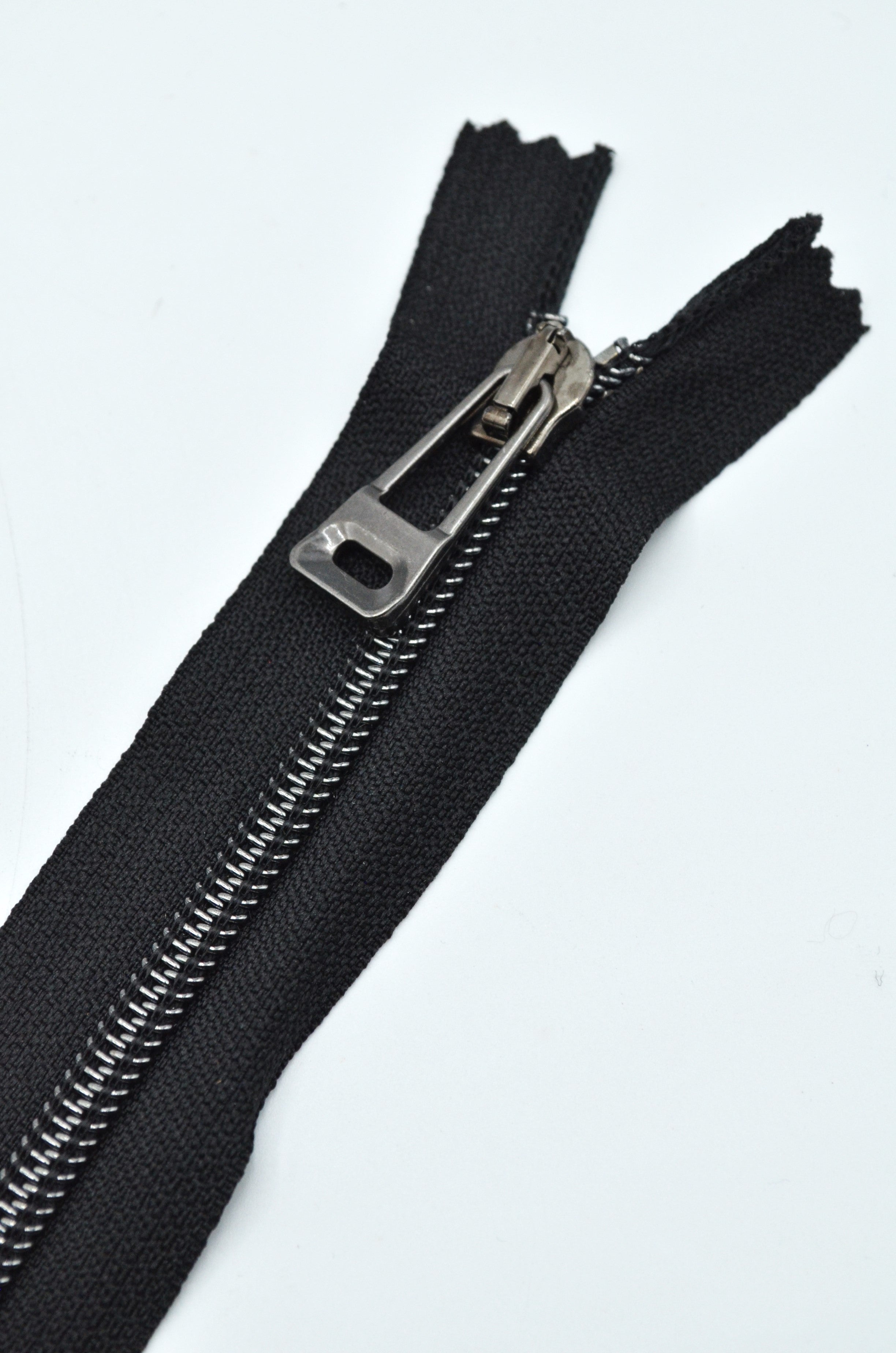 Fermoar De Plastic Spiralat 6mm Fix, 30cm Negru