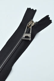 Fermoar De Plastic Spiralat 6mm Fix, 30cm Negru