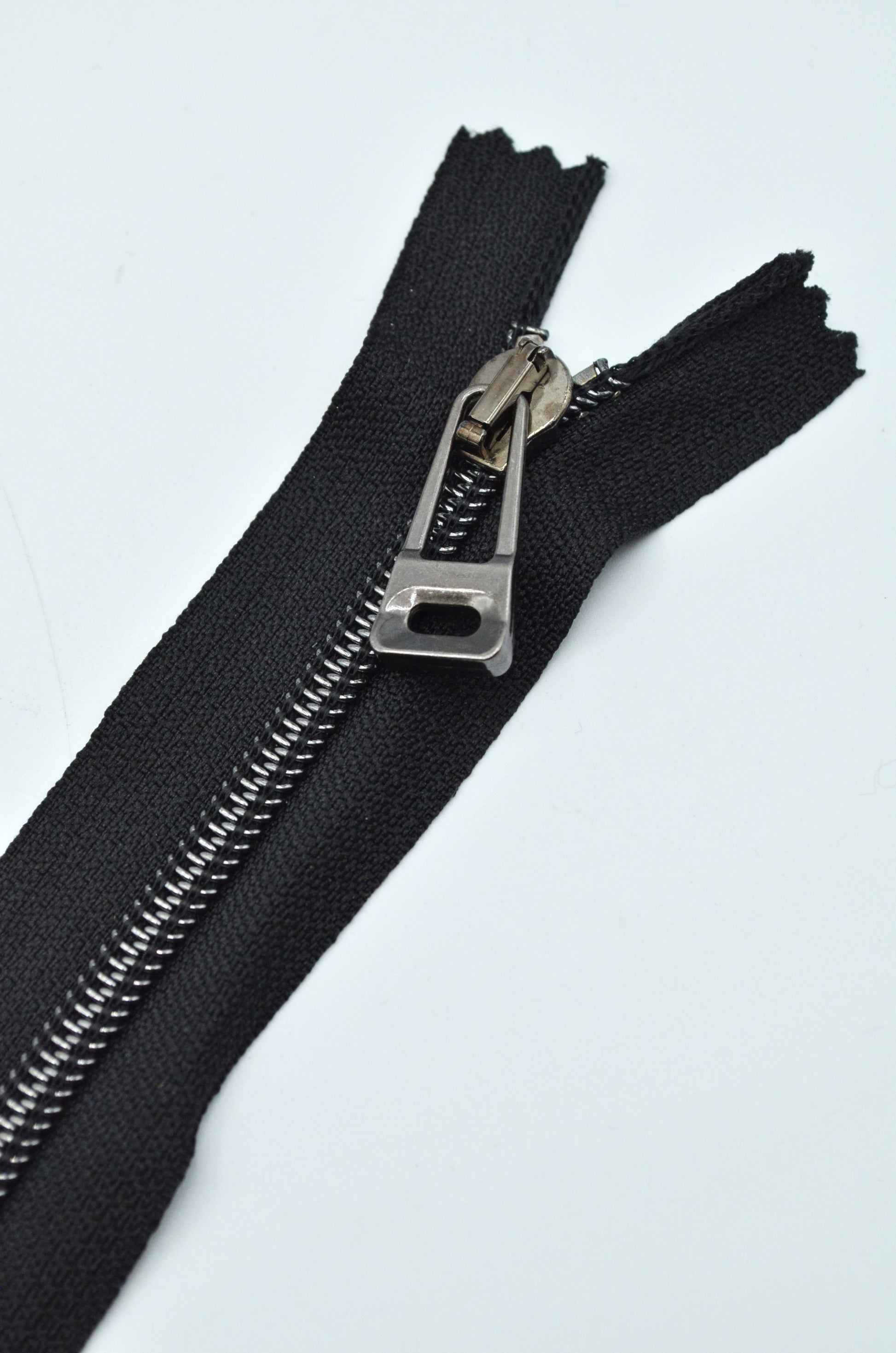 Fermoar De Plastic Spiralat 6mm Fix, 30cm Negru