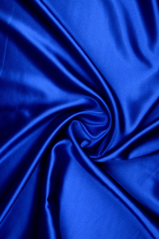 Saten Elastic, Albastru Electric