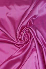 Saten Elastic De Matase Naturala, Fucsia