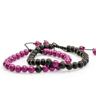 SET BRATARI CUPLU JAD & ONIX MAT