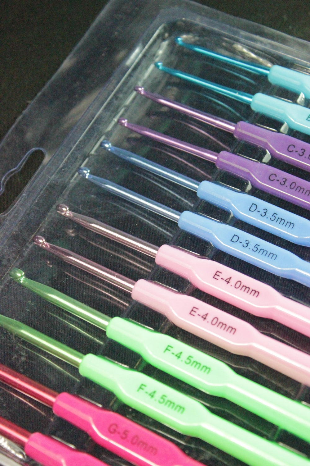 Set Crosete Cu Maner De Plastic, (12buc/set)