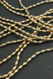 Sirag Margele 6x4mm, Aurii