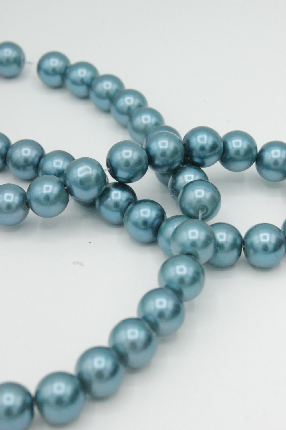 Sirag Perle, Turcoaz Inchis 12mm