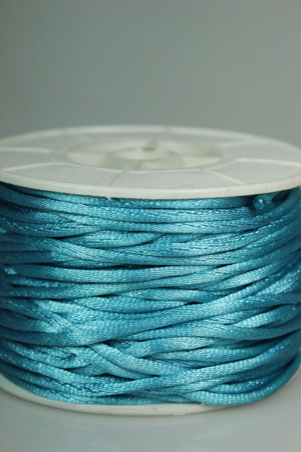 Siret Din Saten 2mm, Albastru