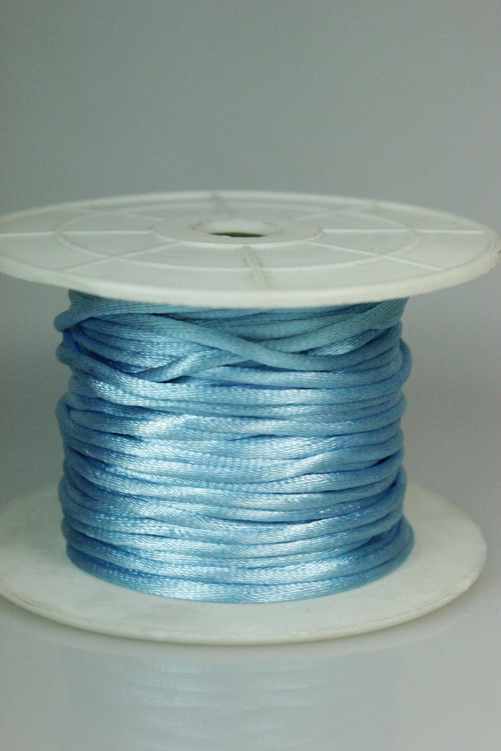 Siret Din Saten 2mm, Albastru