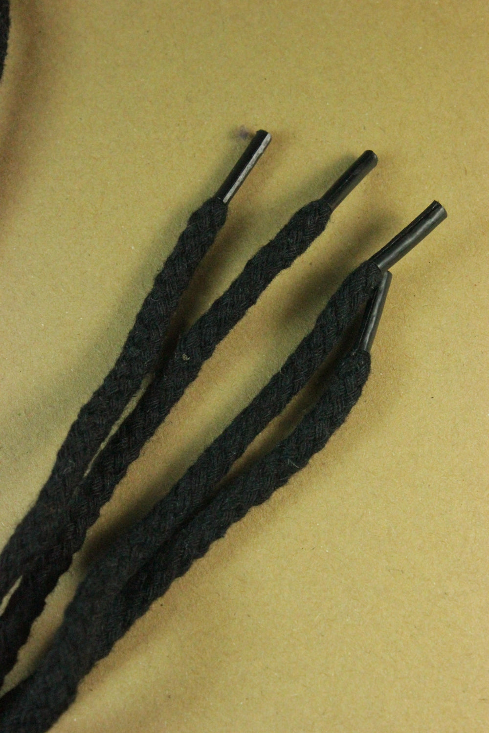 Siret Incaltaminte 5mm,Bumbac 90cm, Negru