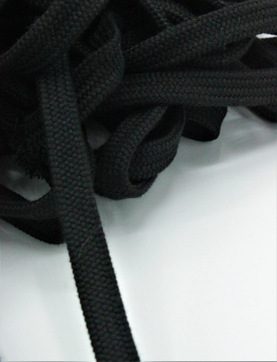 Siret Plat, 13mm, Negru