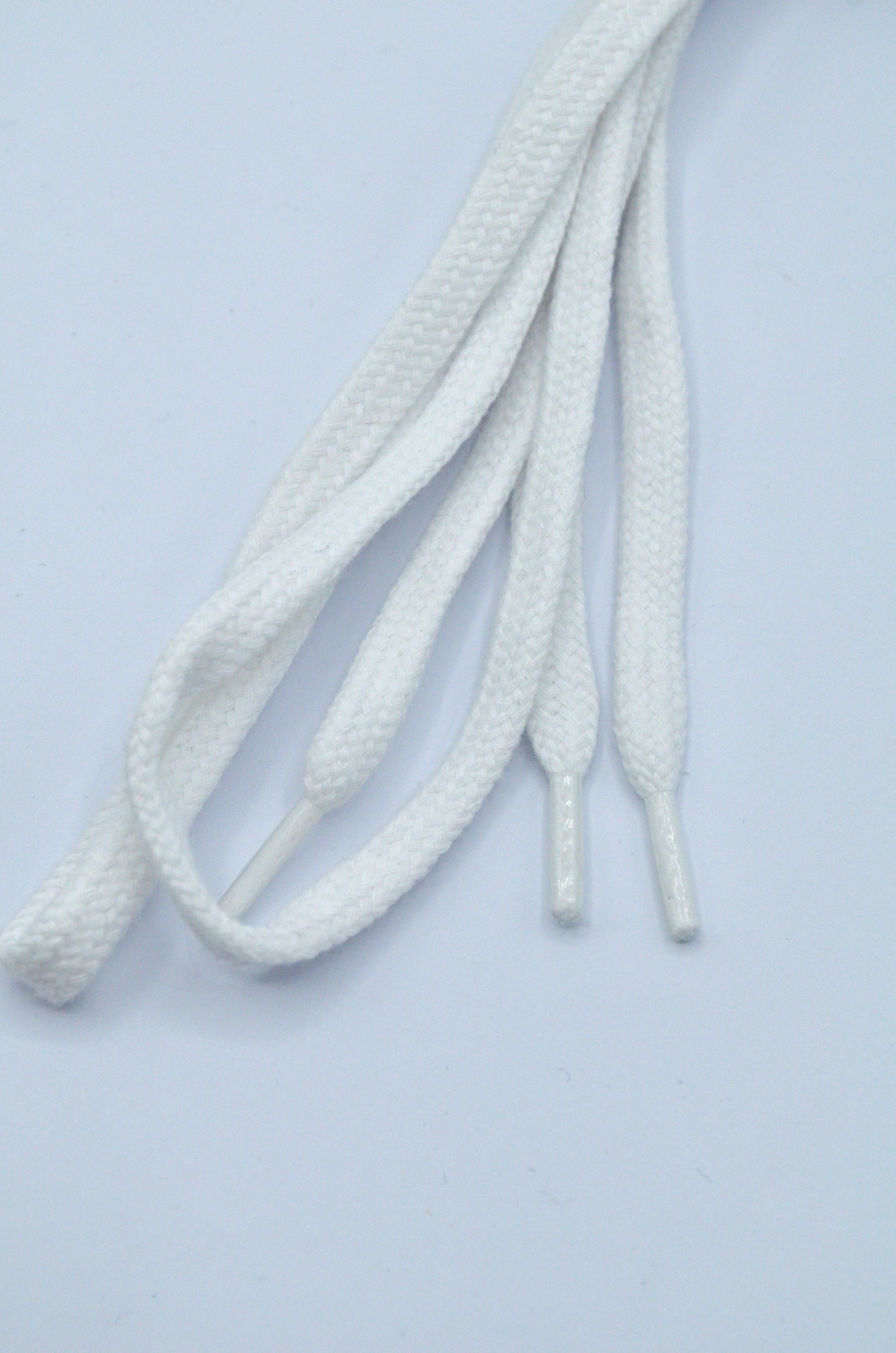 Siret Pantof 5mm, 60cm, Alb