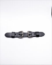 Sistem De Inchidere Cu Doua Catarame, 14cmx1.50cm, Negru