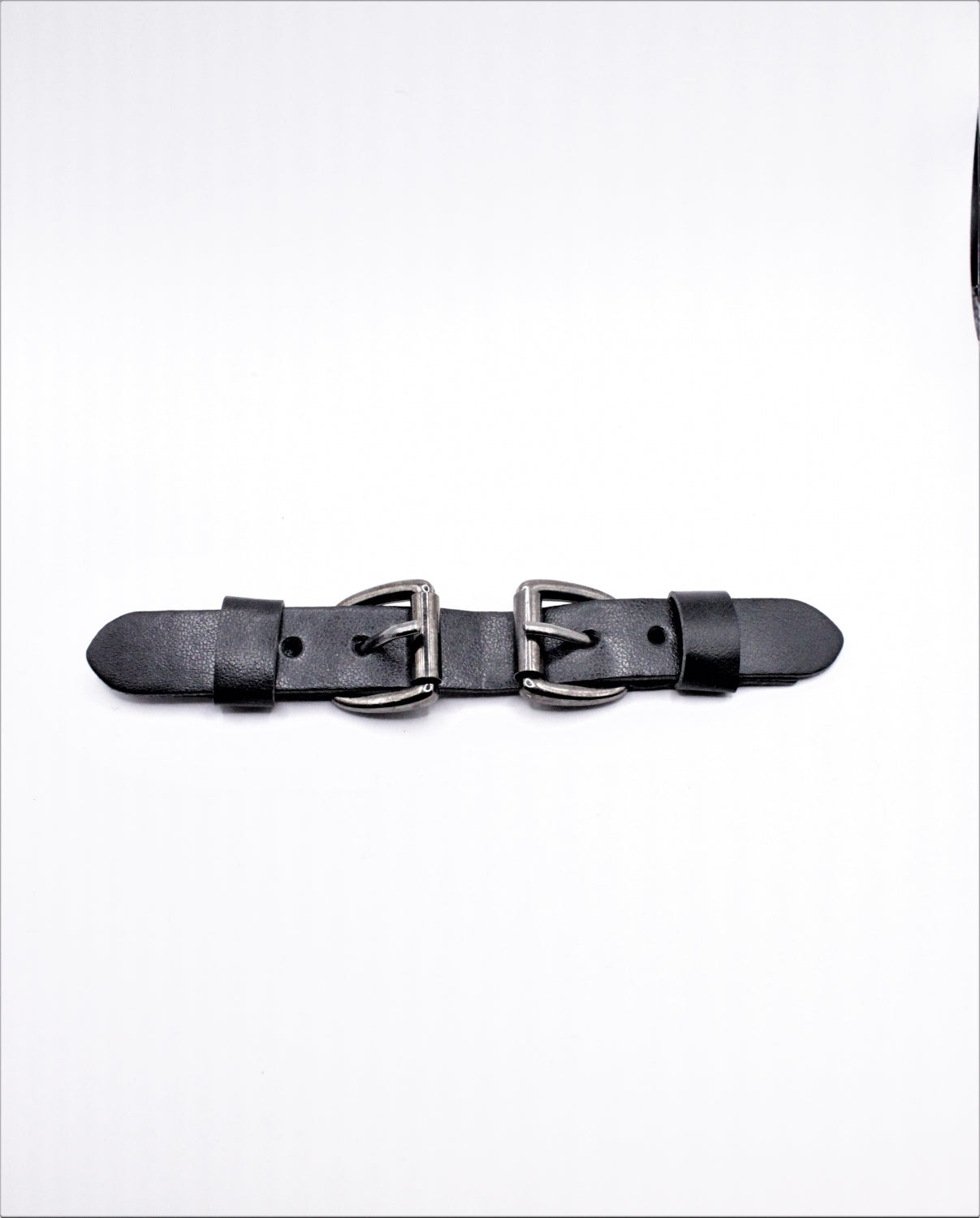 Sistem De Inchidere Cu Doua Catarame, 14cmx1.50cm, Negru