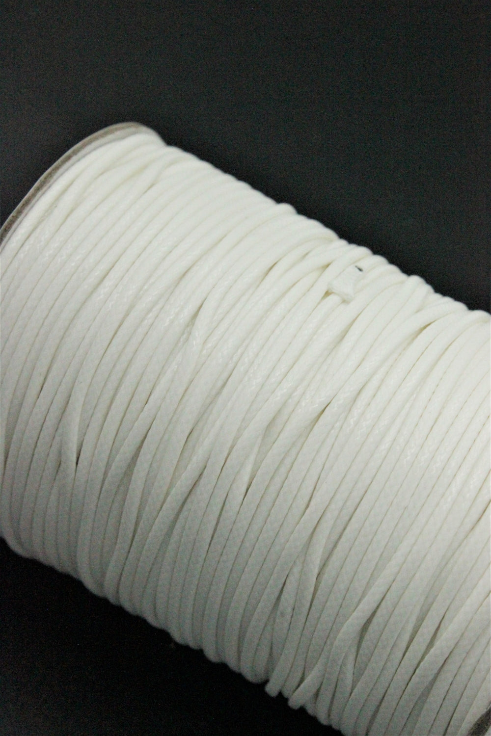 Snur De Bumbac Cerat Grosime 1.50mm, Alb