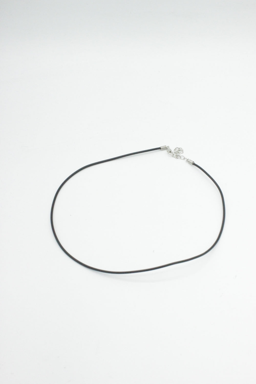 Snur Colier Cauciuc, 45cm, Negru
