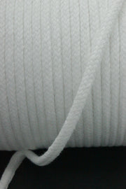 Snur De Bumbac 5mm, Alb
