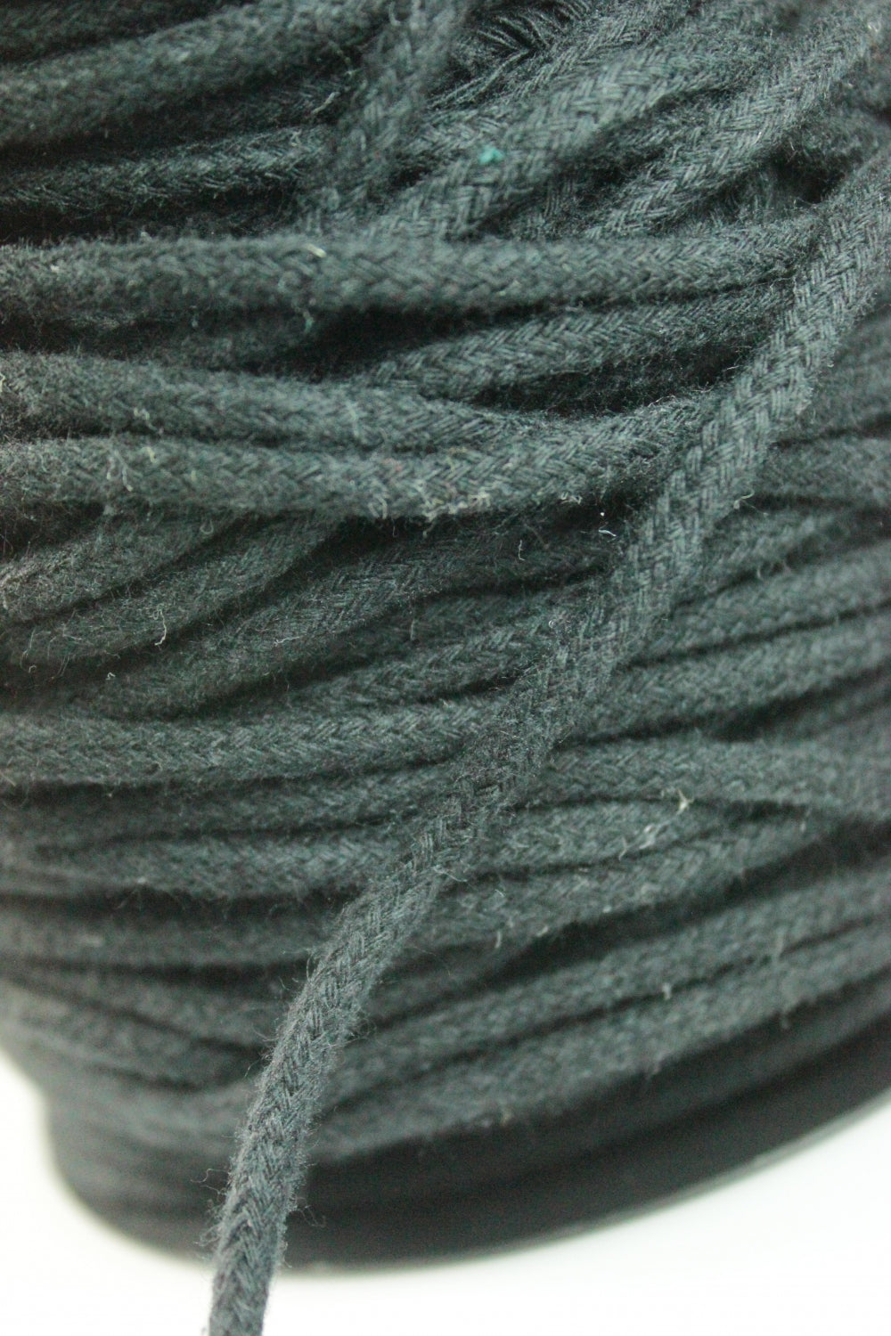 Snur De Bumbac, Negru, 5mm