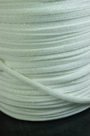 Snur Elastic Cu Fir Lurex, Ivoire, 5mm