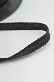 Snur Plat 5mm, Negru